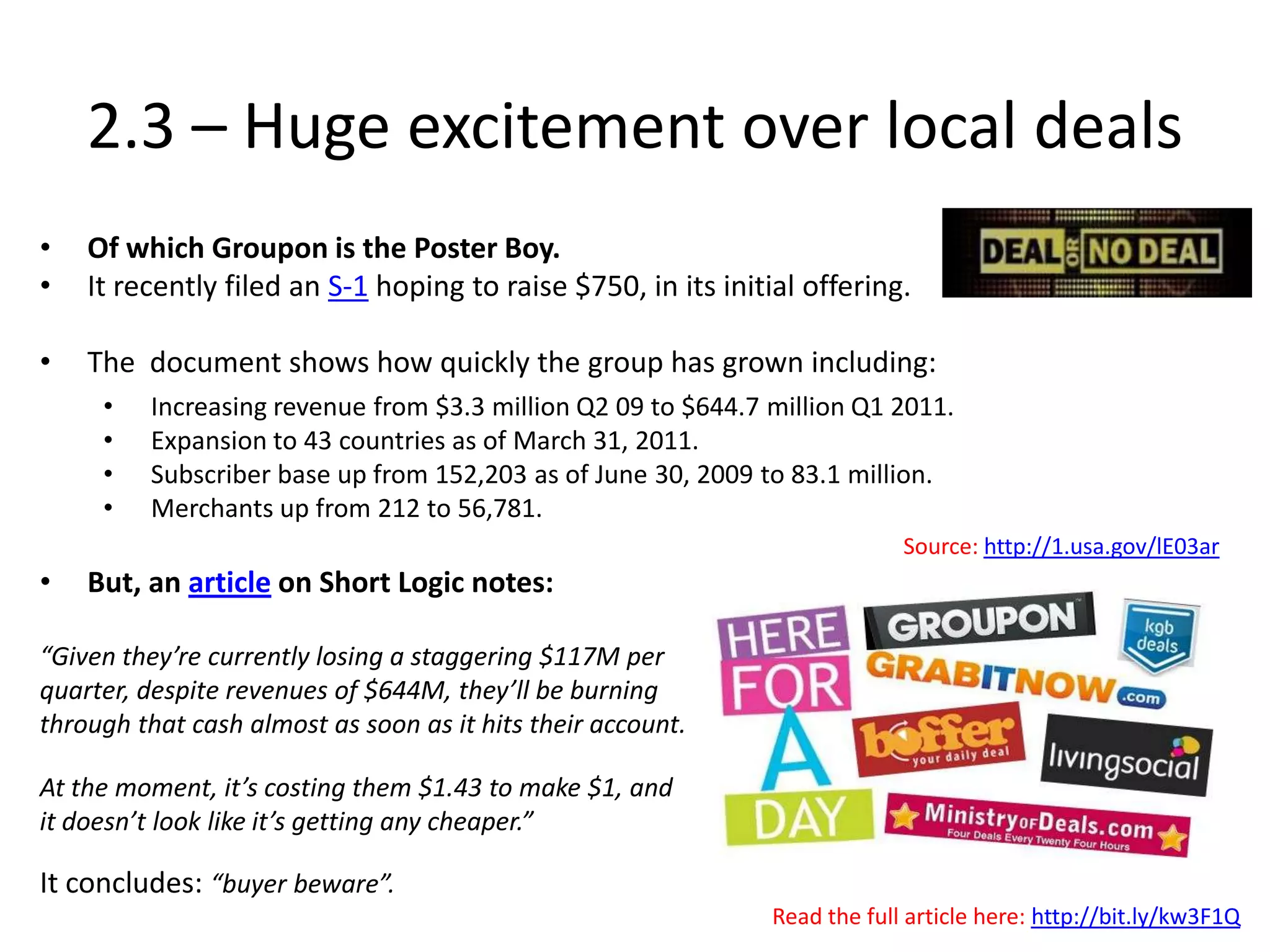 Context: key business challengesFor small scale hyper-local operations, like many listed earlier, key challenges include:Discoverability.Audience perceptions of quality.Lack of single / group editorial vision and voice.Funding – very few commercially viable.Inconsistent coverage i.e. there isn’t one everywhere.Most hyper-local content is online – so 30% of the population are immediately disenfranchised.Big business doesn’t necessarily find it any easier…