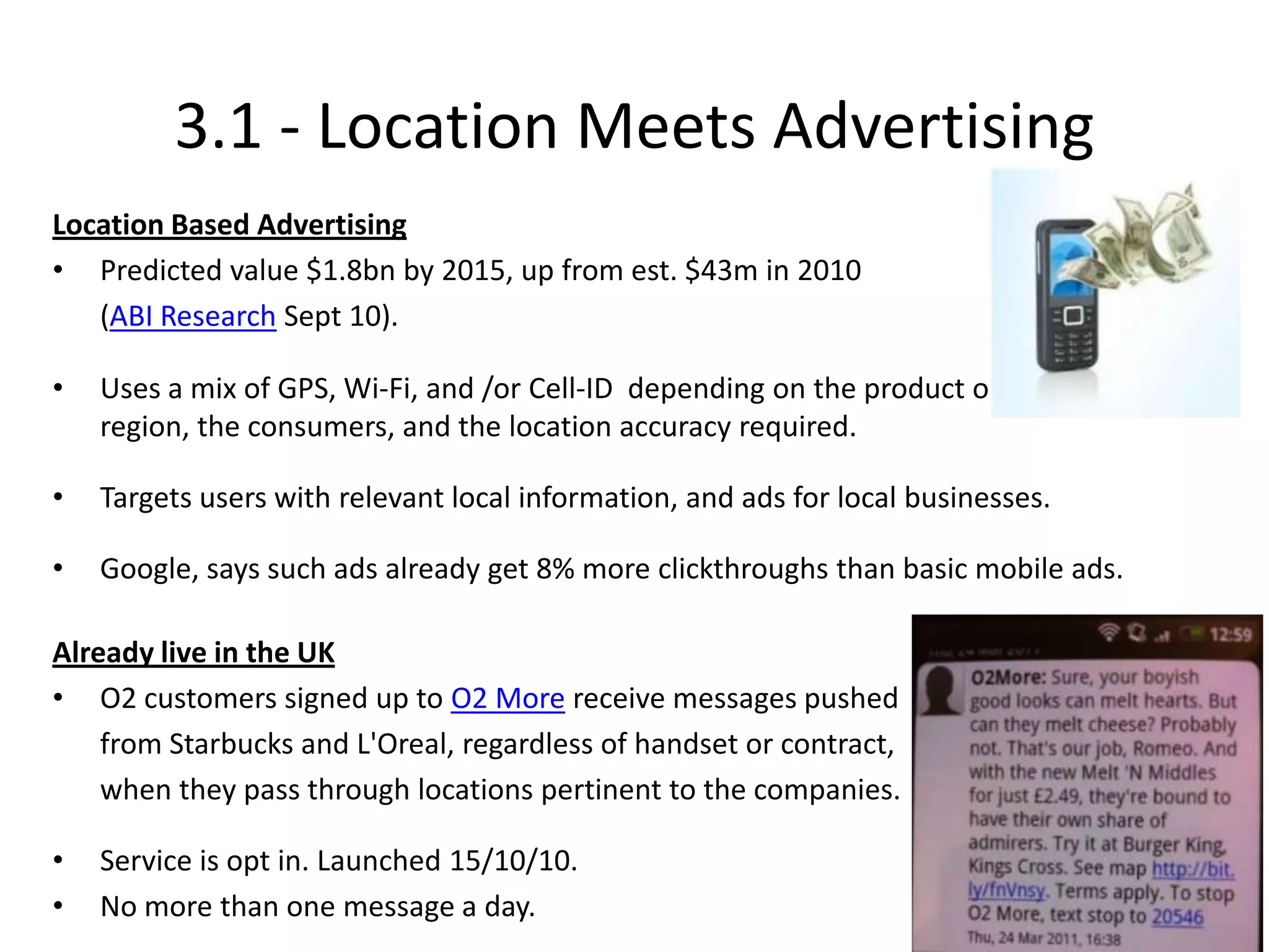 1.3 - Lessons from TBD in the US“Hyperlocals like TBD: More hype than hope” ( http://bit.ly/h7Camr )said failure caused by: Small audiences; Big expenses; Small revenues; and Big losses.Rick Edmonds’ – Six business lessons from TBD’s early demise:Branding, Effective Ad Sales, Filling an existing need, “Pedigree does not equal strategy”,  “Building out big is a risk” and “Fail Fast”.
