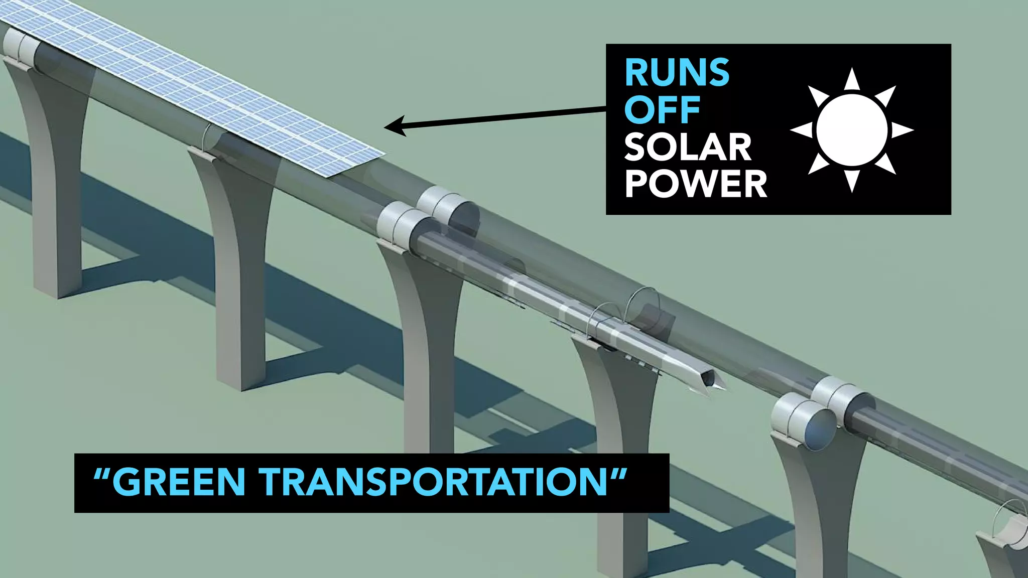 RUNS
OFF
SOLAR
POWER

“GREEN TRANSPORTATION”

 