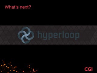What’s next?
 