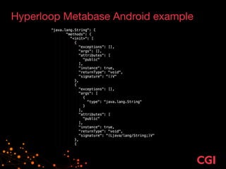 Hyperloop Metabase Android example
 