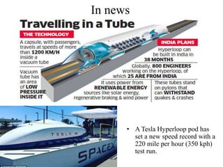 Tesla Hyperloop Map Hyperloop | PPTX
