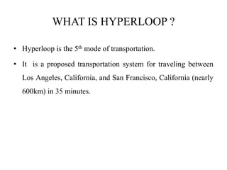 Hyperloop | PPTX