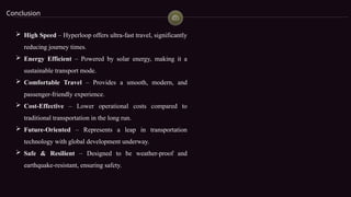 hyperloop powerpoint presentataion seminar | PPTX