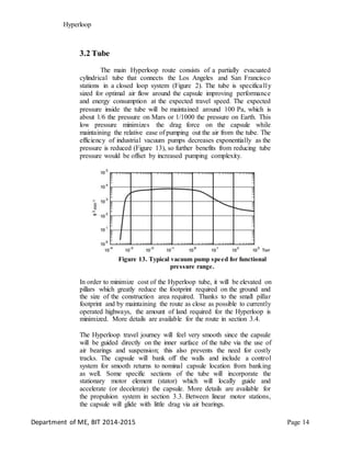 Hyperloop VTU Seminar Report | PDF