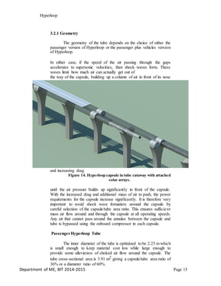 Shock Hyperloop Hyperloop VTU Seminar Report | PDF