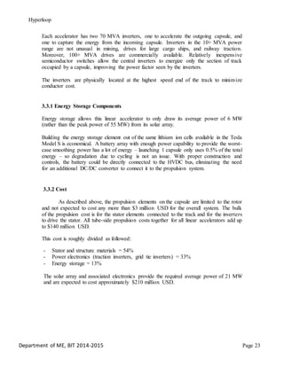 Hyperloop VTU Seminar Report | PDF