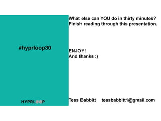 Hyperloop Presentation - Babbitt