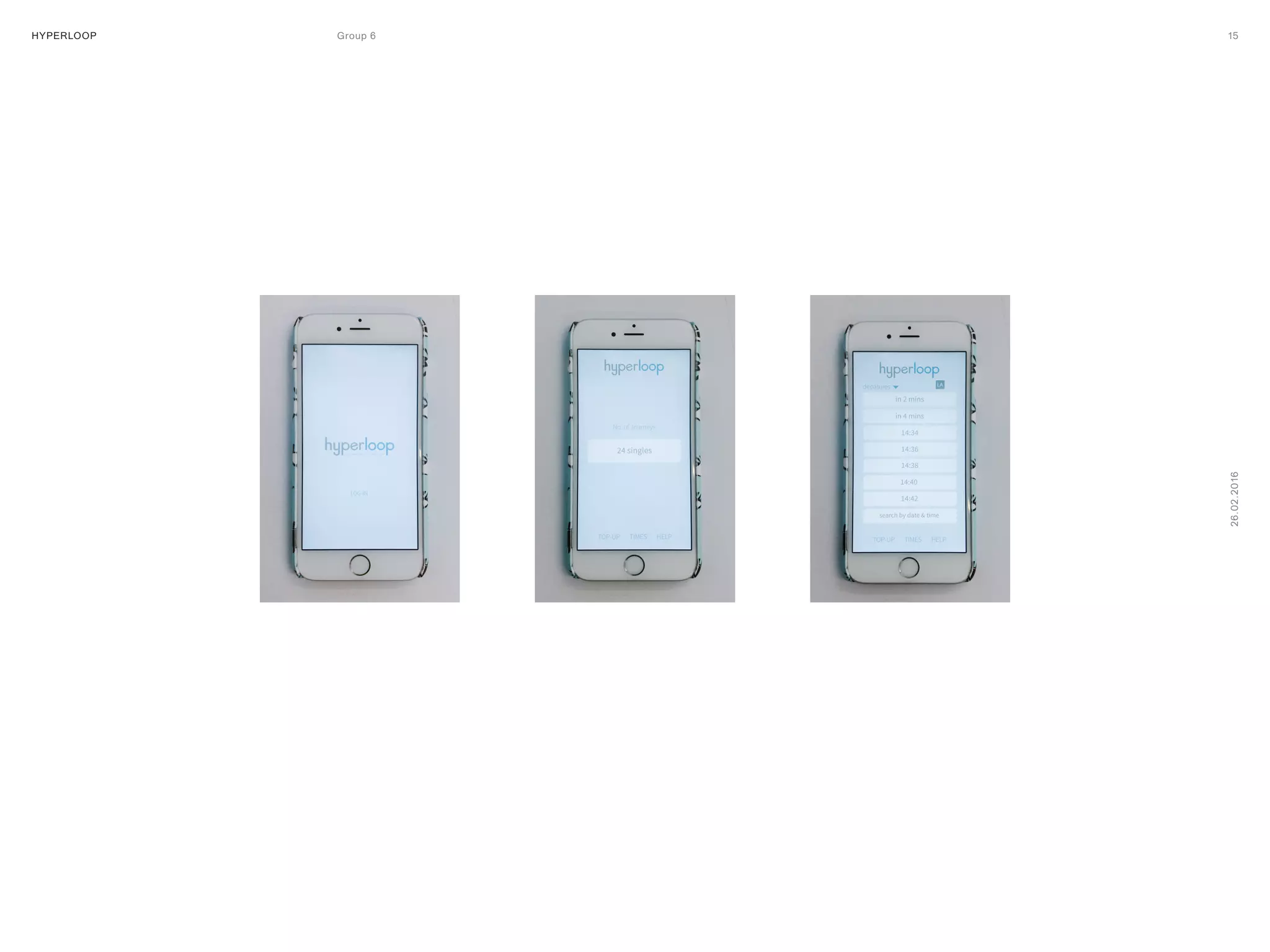 HYPERLOOP Group 6 ARPA (A Research Projects Agency) © 2014 15
26.02.2016
 