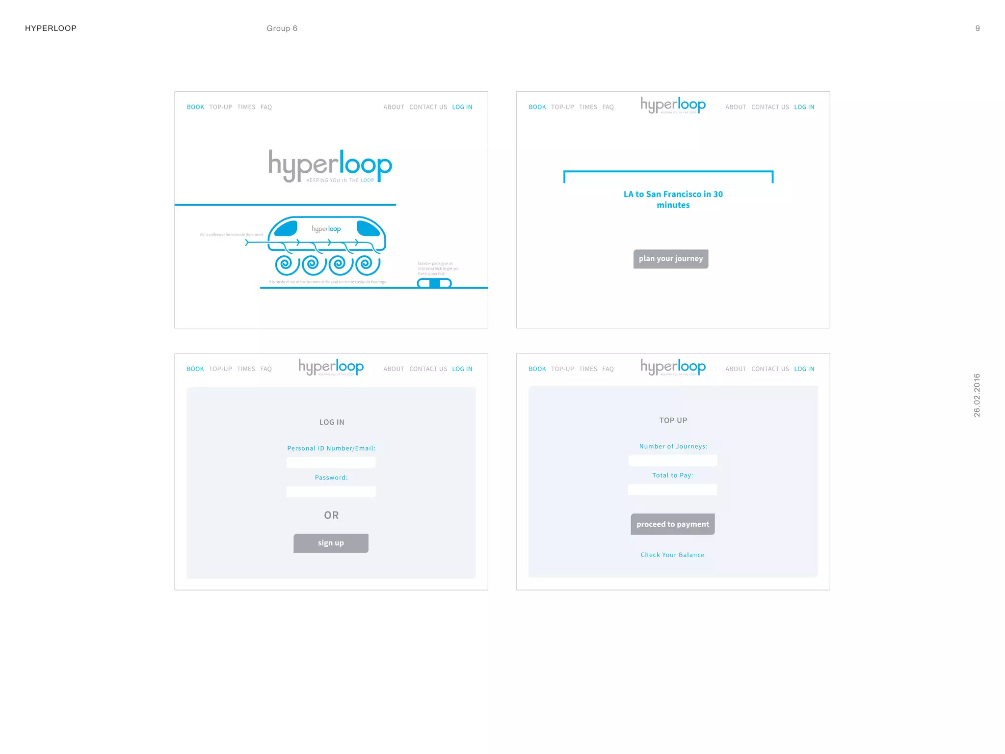 HYPERLOOP Group 6 ARPA (A Research Projects Agency) © 2014 9
26.02.2016
 