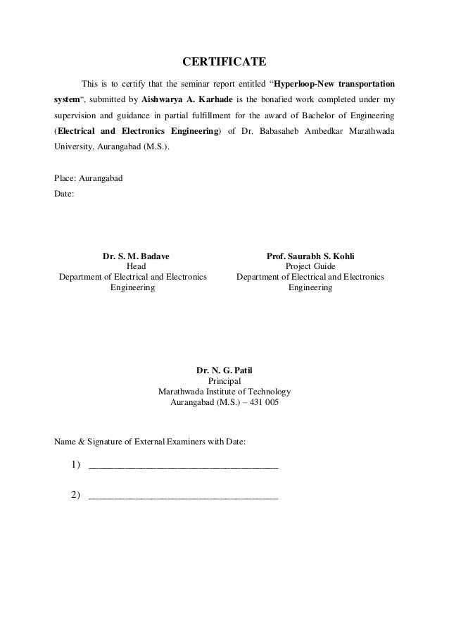 Hyperloop transportation technologies seminar report