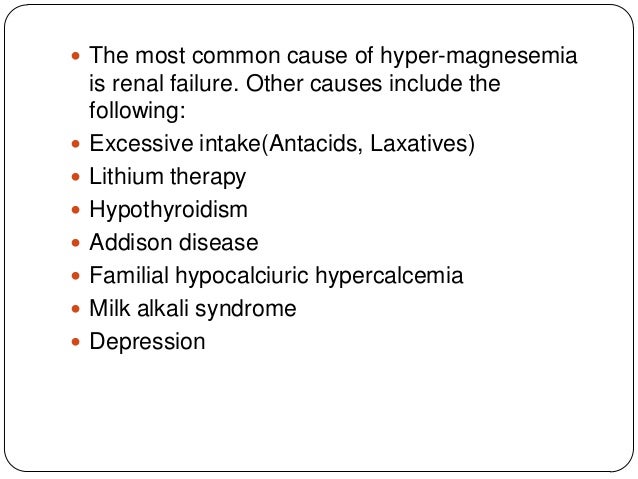 Hyper Magnaesemia