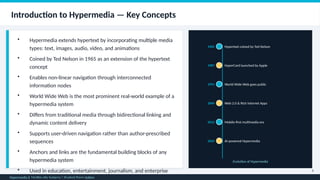 Comprehensive Overview of Hypermedia & Multimedia Systems in Advanced ...