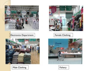 Electronics Department Female Clothing
Male Clothing Fishery
 