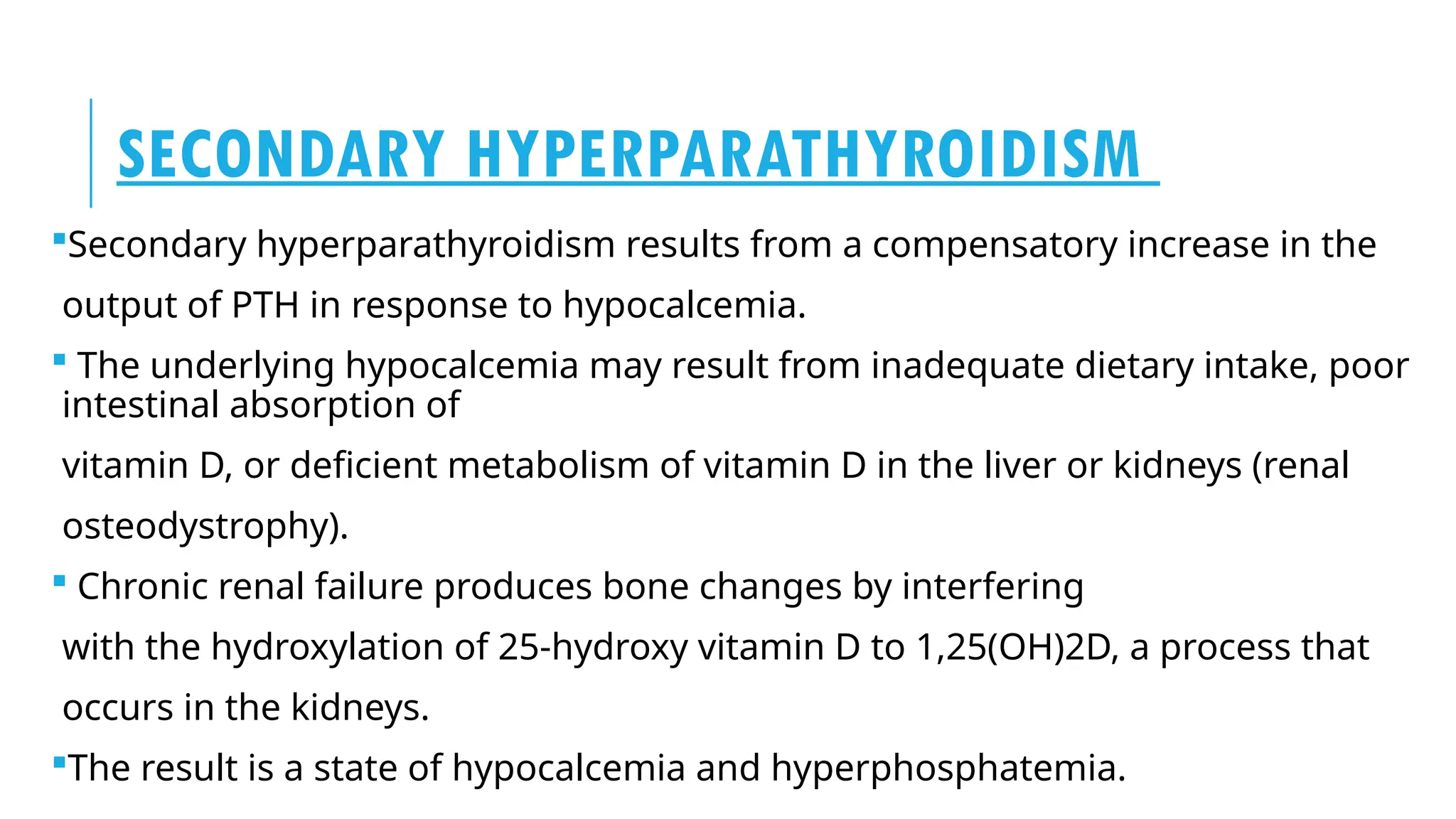 hyperparathyroidism , it's effects on jaws and teeth | PPT