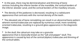 hyperparathyroidism , it's effects on jaws and teeth | PPTX