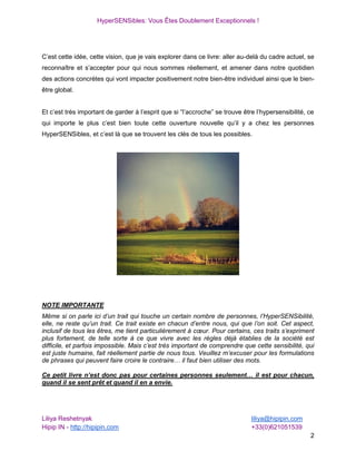 Hypersensibles Vous Etes Doublement Exceptionnels