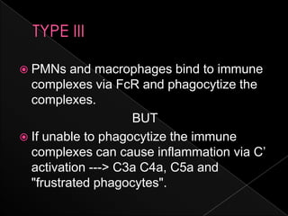  Th1 cells release cytokines to activate
macrophages causing inflammation and tissue
damage.
 Continued macrophage activ...
