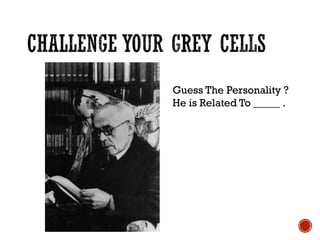 Guess The Personality ?
He is Related To _____ .
 