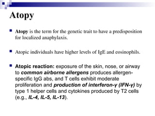 HYPERSENSITIVITY AND THE DIFFERENT TYPES.pptx