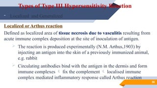 Hypersensitivity REACTIONS 1 TO 4 BY ARUN. | PPTX