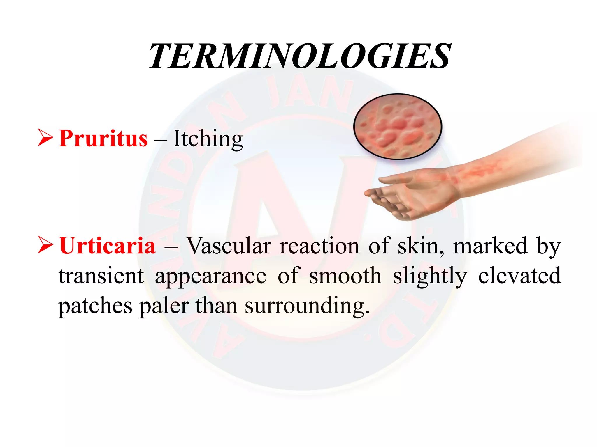 Hypersensitivity (Allergy) - Drug allergy, Contact dermatitis, Allergic ...