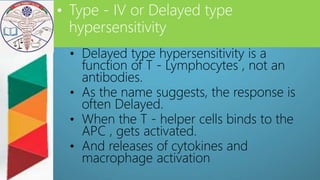 Hypersensitivity 3, 4 PATHOPHYSIOLOGY BY NOM NAIK | PPTX