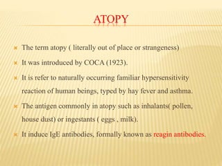 Hypersensitivity reaction smc | PPTX