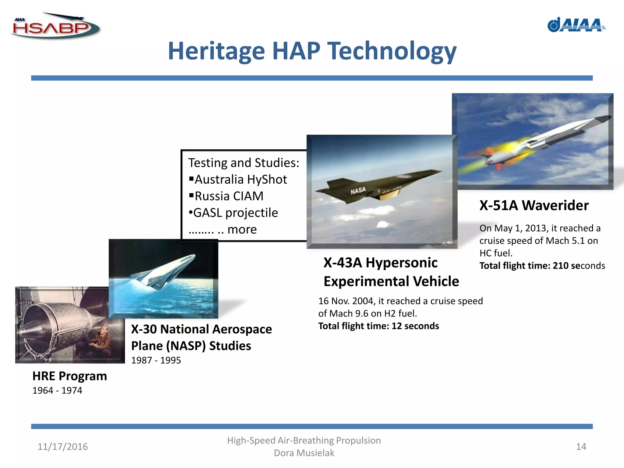 Hyshot Engine Hypersonic flight dora musielak_2016 | PDF