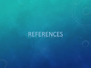 REFERENCES
 