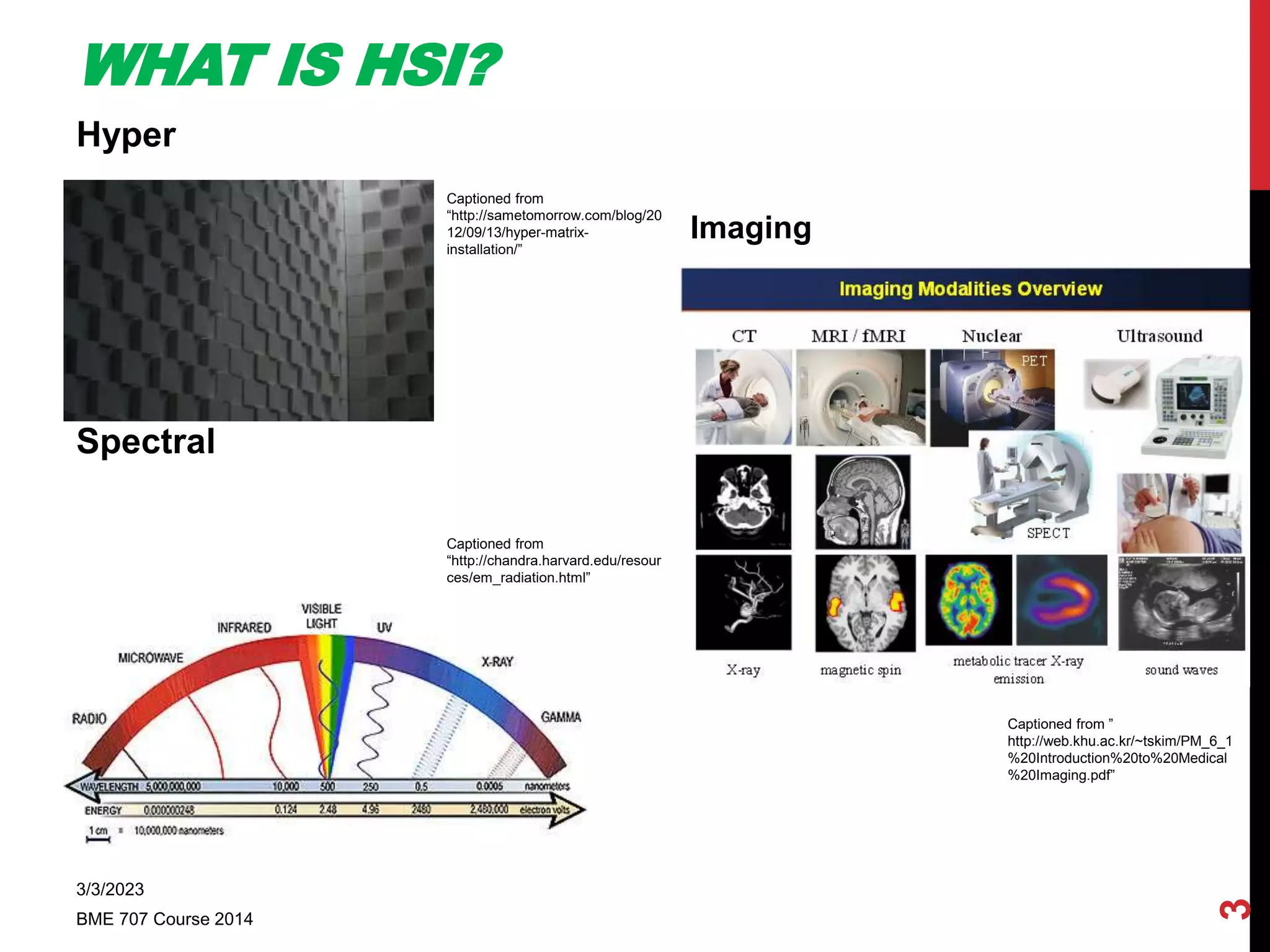 Hyperspectral Imaging | PPTX