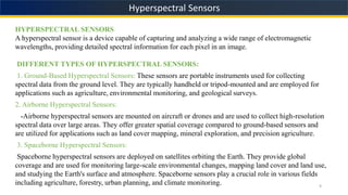 Hyperspectral & Remote Sensing on Remote Sensing and GIS.pptx