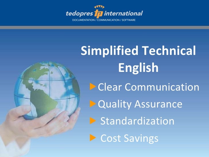 Simplified Technical English, Quality Control for Content