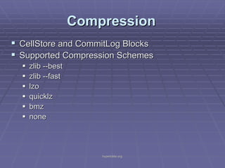 Hypertable Nosql | PDF
