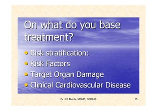 Dr. RS Mehta, MSND, BPKIHS   15
 