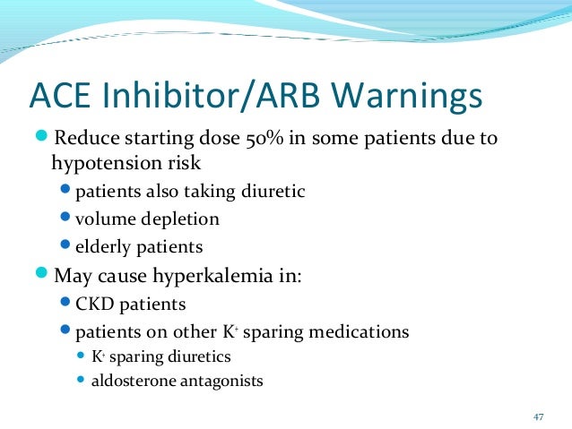 ace inhibitors cause hyperkalemia or hypokalemia