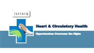 Heart & Circulatory Health
Hypertension: Overcome the Highs
 