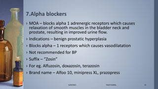 Hypertension & Anti-hypertensive drugs | PPTX