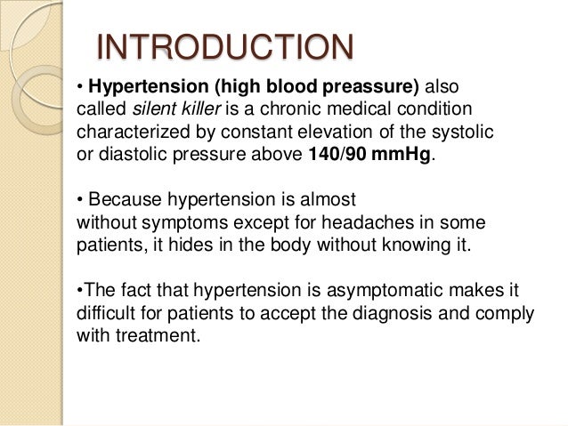 Hypertension case study essay image