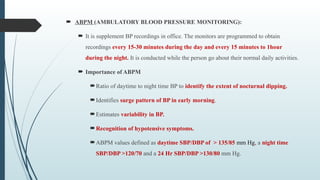 Abpm Values hypertension presentation include pharma2.pptx