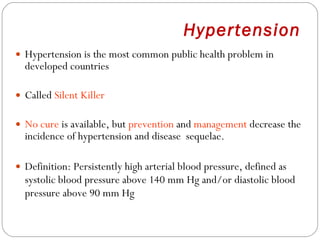 Hypertension slideshare cheap