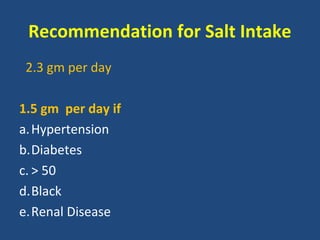 Salt Referral Example Hypertension | PPT