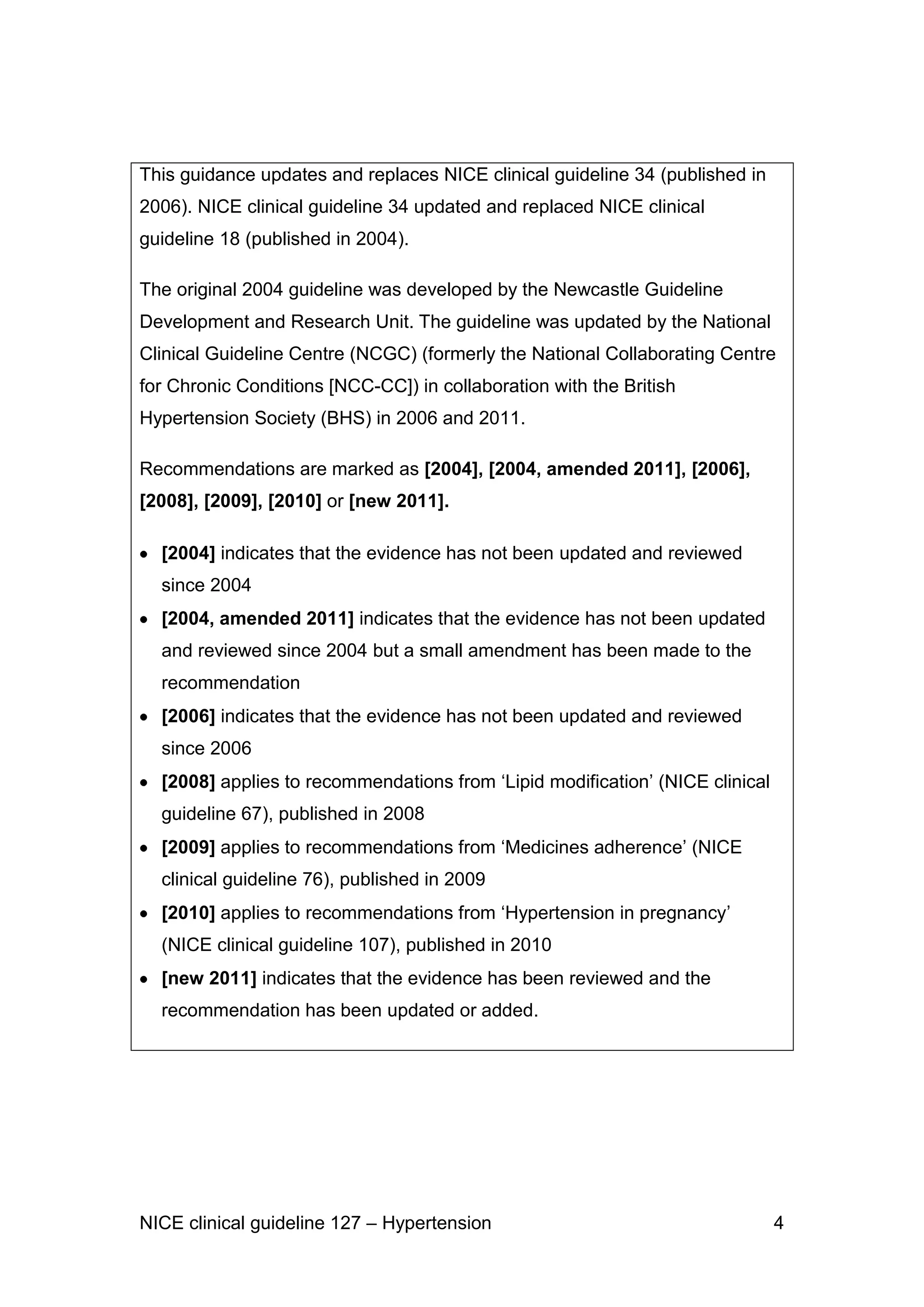 Hypertension clinical management of primary hypertension in adults | PDF