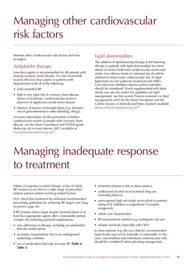Hypertension guidelines2008to2010update
