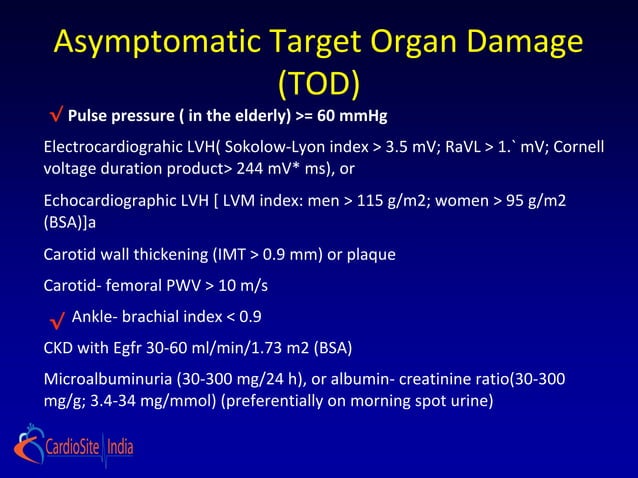 Hypertension Guidelines ESH ESC 2013 PPT