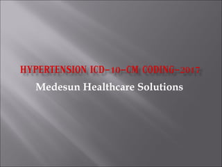 Medesun Healthcare Solutions
 