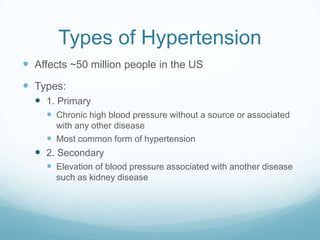 Hypertension slideshare 2024