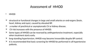 Hmod Ipu Hypertension seminar 2024. Based on ESC guideline | PPTX