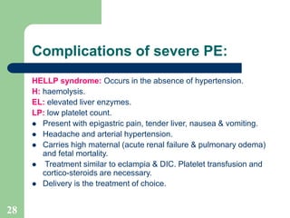 Lp Risk Complications Hypertensive disorders of pregnancy.ppt
