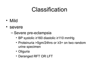 Rft Classification Hypertensive Disorders of Pregenancy.ppt